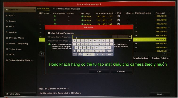 Xác nhận kích hoạt thành công và trạng thái Online