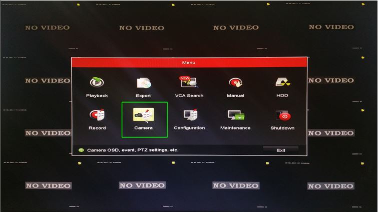 Thao tác gán Camera IP trên màn hình đầu ghi hình