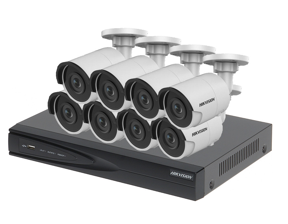 Camera Hikvision Free Ship: Bộ kit PoE 8 camera 6MP + NVR 4K, lắp nhanh, giao hàng miễn phí toàn quốc