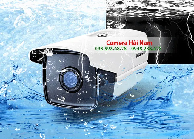 Camera Hikvision DS-2CE16D0T-WL3 đạt chuẩn IP66 chống nước, vận hành ổn định ngoài trời