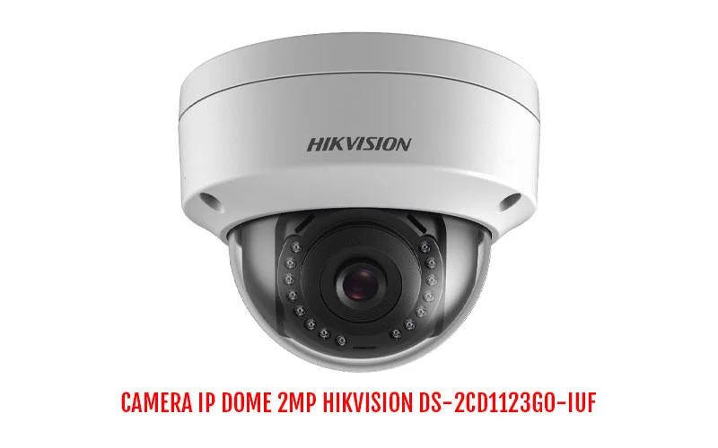 Hikvision DS-2CD1123G0-IUF mới: Camera IP dome có mic, hồng ngoại 30m cho lắp đặt chuyên nghiệp