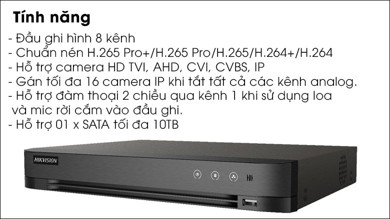 Đầu ghi camera Hikvision 5MP mới: bí quyết hình ảnh siêu nét, lưu trữ lâu, cài đặt cực nhanh