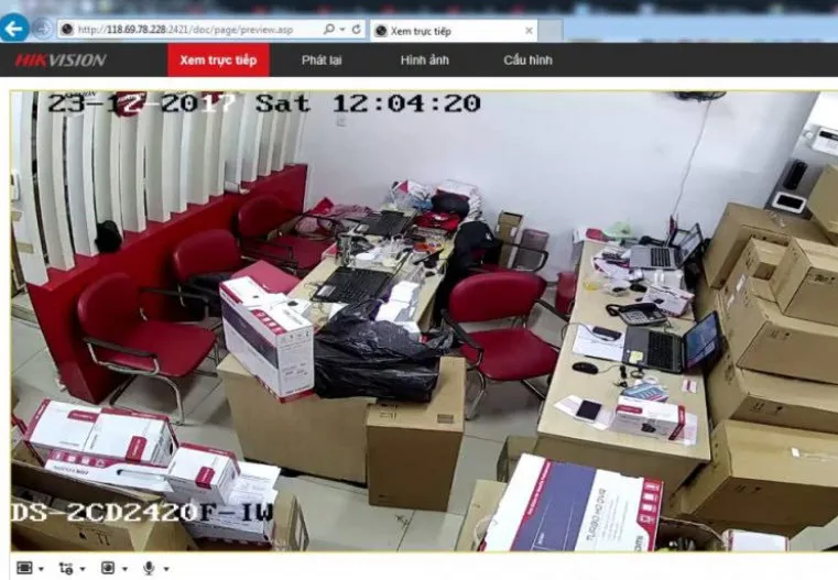 Điều chỉnh thông số hình ảnh Video &amp; Audio trong giao diện Hikvision