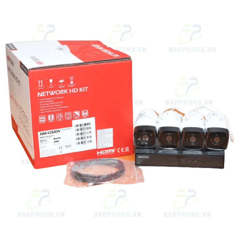 So sánh bộ kit Hikvision NK42W0H(D) 2MP và NK44W0H(D) 4MP