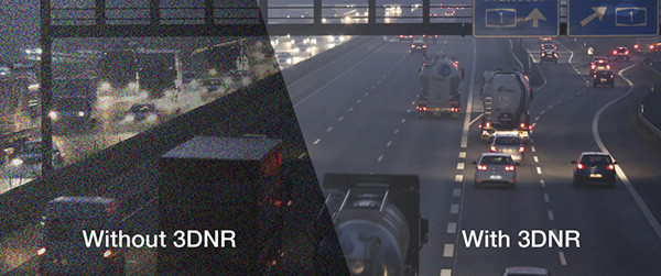 Tính năng giảm nhiễu 3D DNR trên camera Hikvision DS-B3200VN cho hình ảnh rõ nét ban đêm