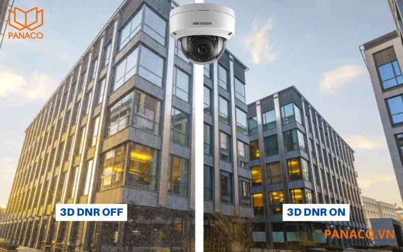 Công nghệ giảm nhiễu 3D DNR và DWDR trên camera IP Hikvision