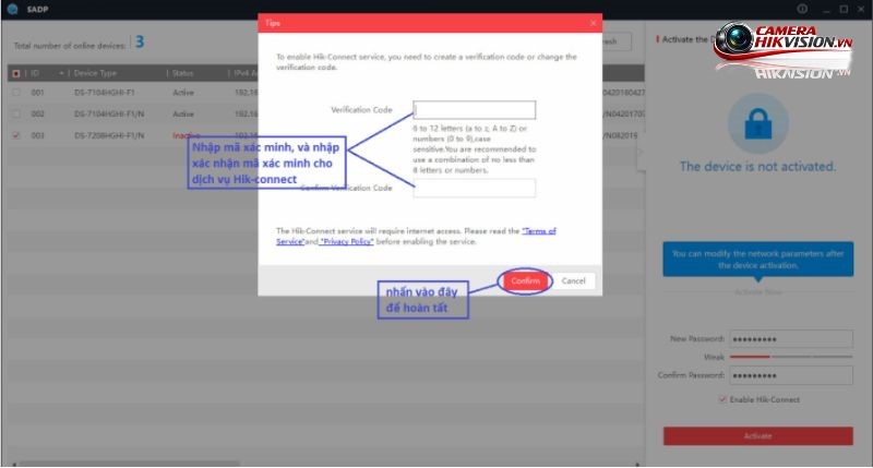 Đặt mật khẩu admin mạnh