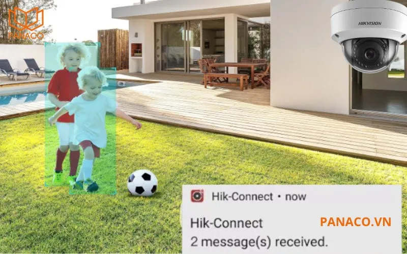 Kết nối từ xa Hik-Connect cho camera Hikvision DS-2CD1143G0-IUF