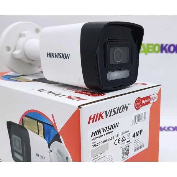 Camera IP 4MP thân trụ Hikvision DS-2CD1043G2-LIUF/SL