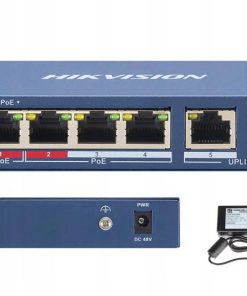 Switch Hi POE 4 cổng 100M HIKVISION DS-3E0106HP-E