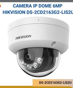 Camera IP Dome 6MP Hikvision DS-2CD2163G2-LIS2U