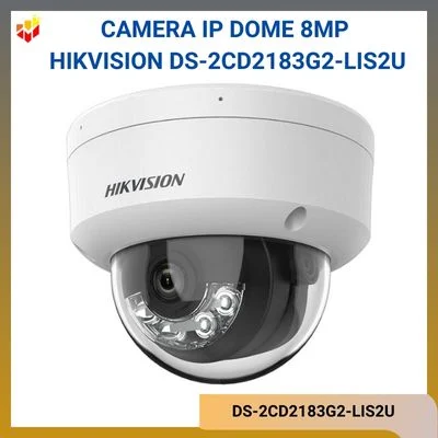 Camera IP Dome 8MP Hikvision DS-2CD2183G2-LIS2U