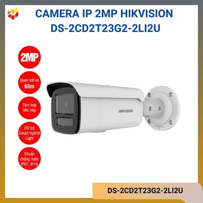 Camera IP 2MP Hikvision DS-2CD2T23G2-2LI2U