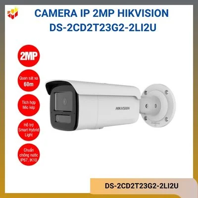 Camera IP 2MP Hikvision DS-2CD2T23G2-2LI2U