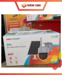 Camera Hikvision năng lượng mặt trời 4G DS-2CFSP4/4G – ảnh thực tế tại Trường Thịnh Telecom
