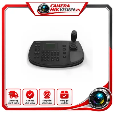 Bàn điều khiển cho camera PTZ (Dùng cổng RS485)• Màn hình LCD: 122mm* 32mm. Cần điều khiển 2 trục. Hỗ trợ các giao thức như Hikvision, Pelco-D, Pelco-P...• Chiều dài