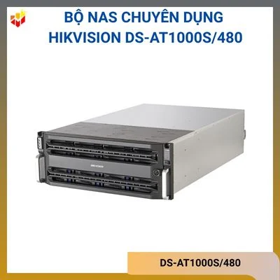 Bộ NAS chuyên dụng tích hợp 480TB ổ cứng Hikvision DS-AT1000S/480