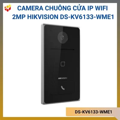 Camera chuông cửa IP Wifi hồng ngoại 2MP Hikvision DS-KV6133-WME1