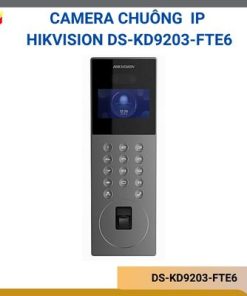 Camera chuông cửa trung tâm IP Hikvision DS-KD9203-FTE6