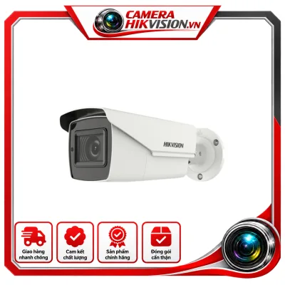 • Độ phân giải 5MP@20fps, 4MP@25fps(P)• Bộ lọc hồng ngoại chế độ ngày đêm (ICR), độ nhạy sáng 0.01 Lux/F1.2, ống kính tiêu cự thay đổi 2.7-13.5mm• Hồng ngoại EXIR