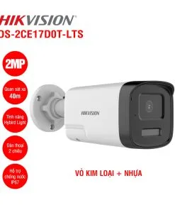 Camera Turbo thân HDTVI 2MP HIKVISION DS-2CE17D0T-LTS - ảnh 2