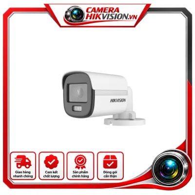 Camera hình trụ có màu ban đêm 2MP (ColorVu)- Cảm biến CMOS 2MP- Độ phân giải 1920 × 1080- Độ nhạy sáng 0.001 Lux- Ống kính 2.8/3.6/6mm- Camera có màu