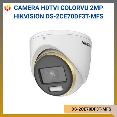 Camera HDTVI ColorVu 2MP Hikvision DS-2CE70DF3T-MFS