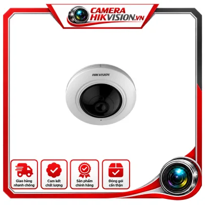 Camera FISH EYE HD-TVI 5MP• Cảm biến CMOS 5Mp. Độ phân giải 5MP@12.5fps, 180° panoramic, không chuyển được xuống độ phân giải 4MP• Độ nhạy sáng 0.01 Lux@(F1.2, AGC ON).
