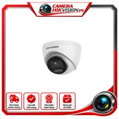 Camera IP bán cầu vát 2MP - Có màu 24/7• Cảm biến 1/2.8" progressive scan CMOS• Chuẩn nén H265+, H.265 , H.264+, H.264 / Hỗ trợ 2 luồng dữ liệu•