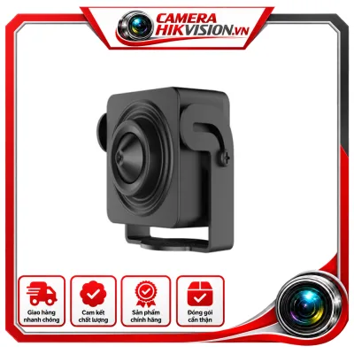 Camera IP 2M MINI- 1/2.8" Progressive Scan CMOS- Độ nhạy sáng 0.002 Lux, H.265+- Độ phân giải 1920 × 1080/ 50fps- Ống kính 2.8/ 3.7 @F2.5- 3D DNR, WDR 120dB,