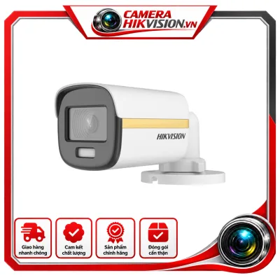 Camera hình trụ có màu ban đêm 2MP (ColorVu)•Cảm biến CMOS 2MP. Độ phân giả 1920x1080. Độ nhạy sáng 0.0005 lux @(F1.0, AGC ON)•Ống kính tùy chọn 2.8/3.6/6mm. Hỗ trợ