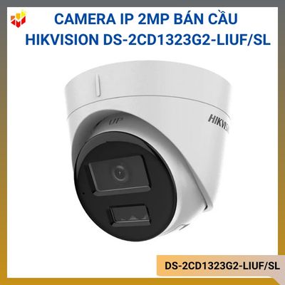 Camera IP 2MP bán cầu Hikvision DS-2CD1323G2-LIUF/SL