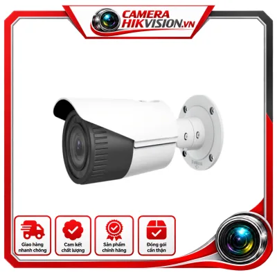 Camera IP ( hình trụ) hồng ngoại 2 MP chuẩn nén H.265++ Cảm biến 1/2.8" Progressive Scan CMOS+ Chuẩn nén H.265+, H.265, H.264+, H.264+ Độ nhạy sáng cao: Color: 0.01