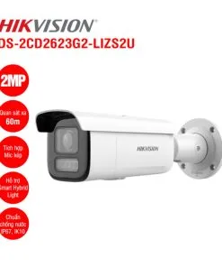 Camera Bullet Hikvision IP 2MP DS-2CD2623G2-LIZS2U