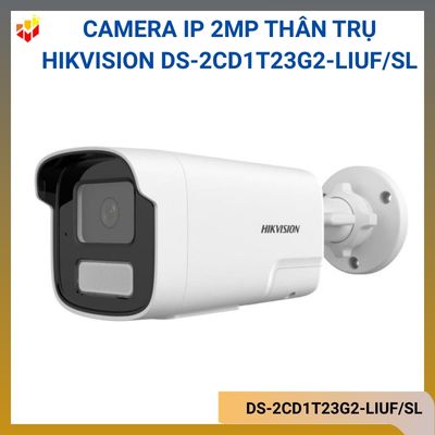 Camera IP 2MP thân trụ Hikvision DS-2CD1T23G2-LIUF/SL