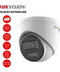 Camera IP 4MP bán cầu HIKVISION DS-2CD1347G2H-LIUF - ảnh 1