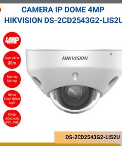 Camera IP Dome 4MP Hikvision DS-2CD2543G2-LIS2U
