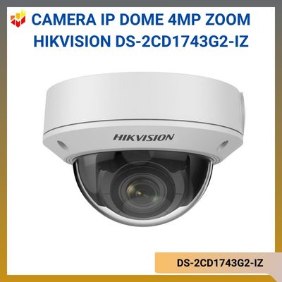 Camera IP Dome 4MP Zoom Hikvision DS-2CD1743G2-IZ