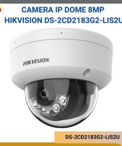Camera IP Dome 8MP Hikvision DS-2CD2183G2-LIS2UĐộ phân giải: 8MP (3840 × 2160)Chuẩn nén H.265+/H.265/H.264+/H.264Hồng ngoại 30mTính năng WDR 120dB; 3D DNR; ICR, BLC.Hỗ trợ thẻ nhớ micro SD/SDHC/SDXC tối đa