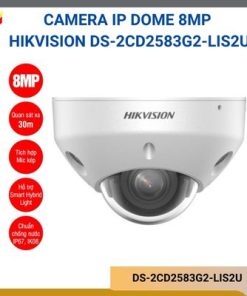 Camera IP Dome 8MP Hikvision DS-2CD2583G2-LIS2U