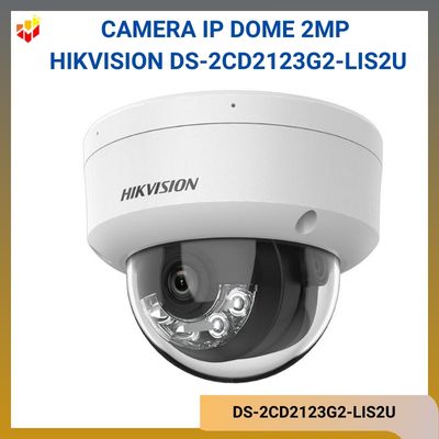 Camera IP Dome Hồng ngoại 2MP Hikvision DS-2CD2123G2-LIS2U