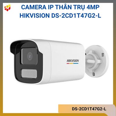 Camera IP thân trụ 4MP Hikvision DS-2CD1T47G2-L