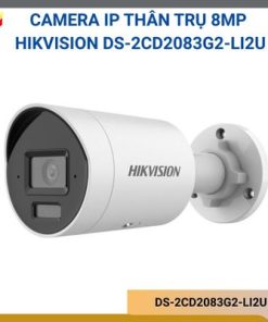 Camera IP thân trụ 8MP Hikvision DS-2CD2083G2-LI2U
