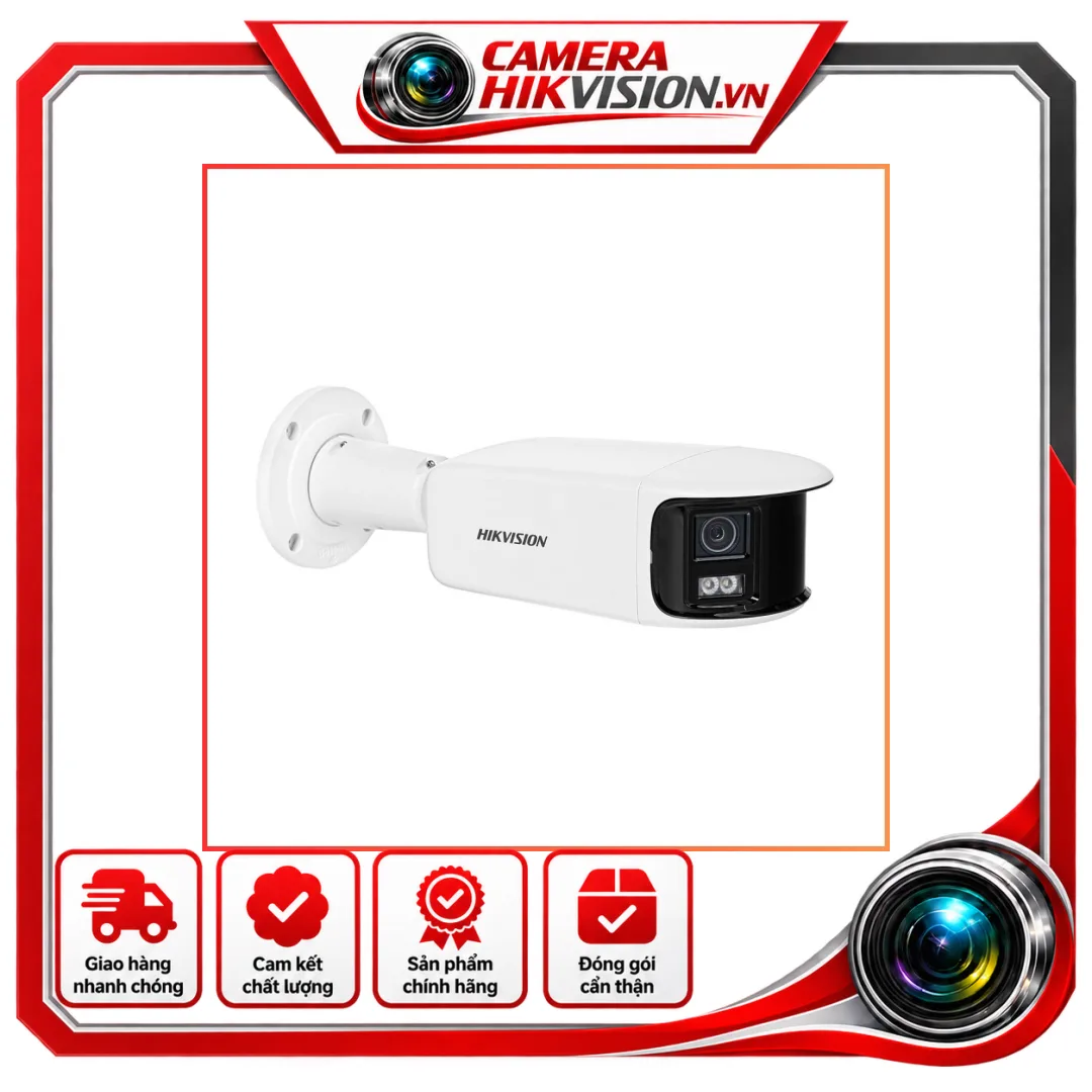 DS-2CD2T46G2P-ISU/SL là camera Hikvision độ phân giải 4MP, mang lại hình ảnh rõ nét và chi tiết. Camera tích hợp hồng ngoại ban đêm và đèn trắng cảnh báo giúp