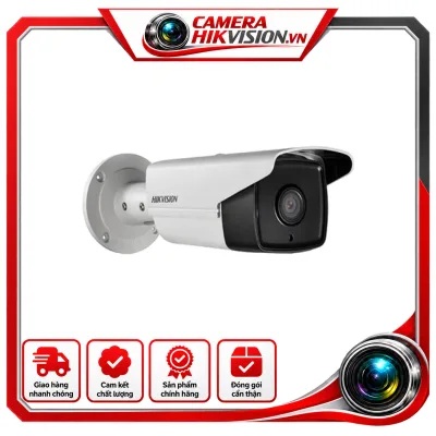 Camera IP Trụ hồng ngoại 4MP chuẩn nén H.265++ Cảm biến 1/2.8" Progressive Scan CMOS;+ Chuẩn nén H.265+/H.265/H.264+/H.264+ Hỗ trợ 3 luồng dữ liệu+ Độ nhạy sáng: Color: 0.005 Lux