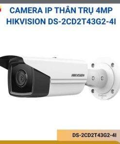 Camera IP thân trụ hồng ngoại 4MP Hikvision DS-2CD2T43G2-4I