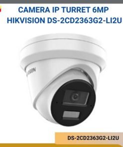 Camera IP Turret 6MP Hikvision DS-2CD2363G2-LI2U