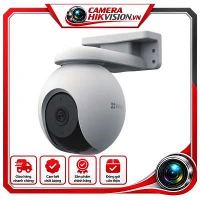 Camera Wifi quay quét PT ngoài trời•Độ phân giải 2880 × 1620 @ 30fps• Ống kính 4mm @ F1.6 góc quan sát 104° phương chéo, 89° phương ngang•Tính năng tự