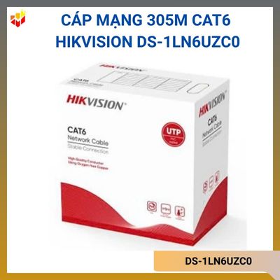 Cáp mạng 305m CAT6 Hikvision DS-1LN6UZC0