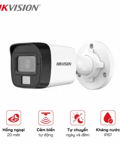 Camera HDTVI 2MP Dual Light HIKVISION DS-2CE16D0T-EXLF - ảnh 3